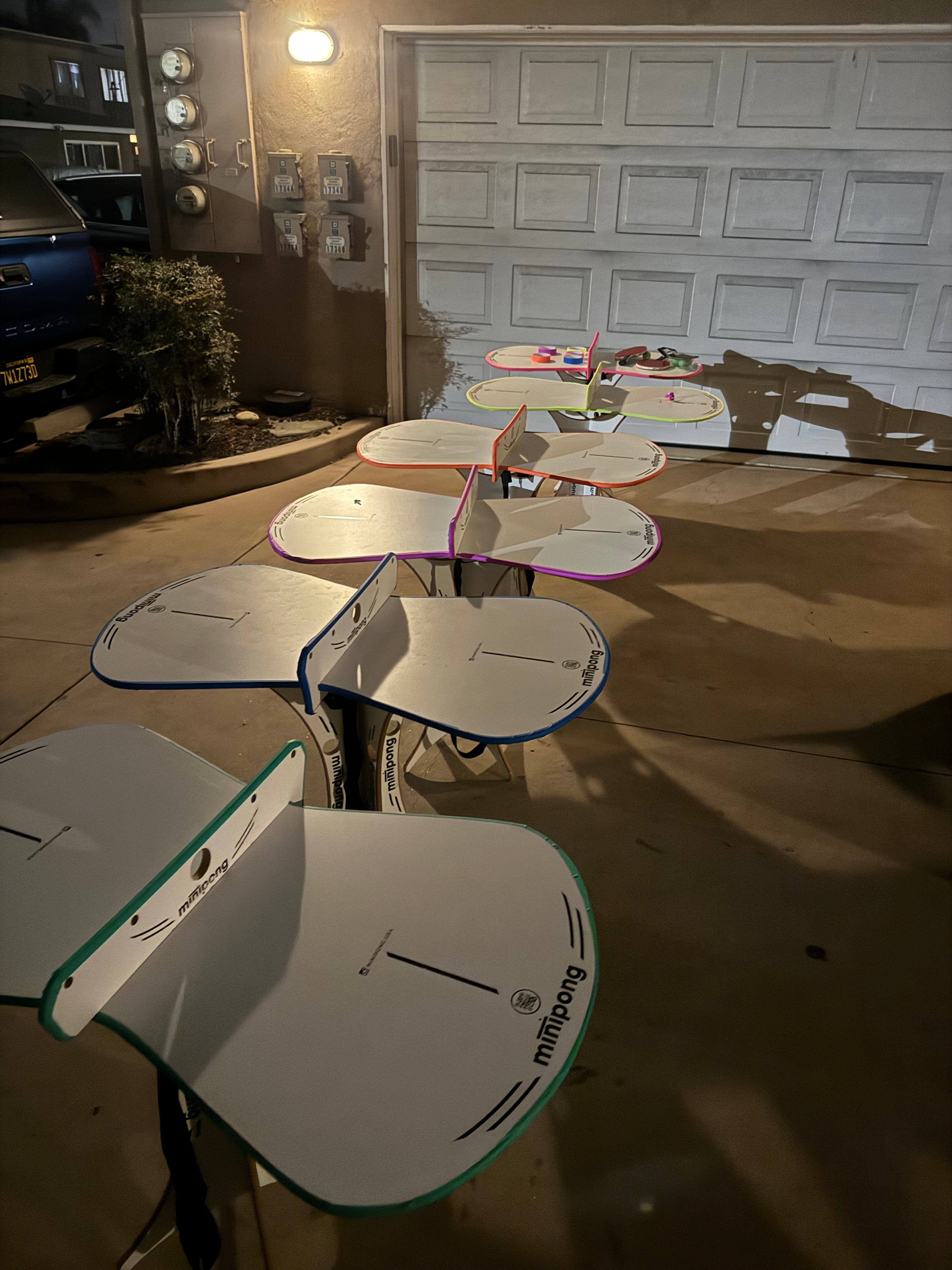 Mini Ping Pong Tables